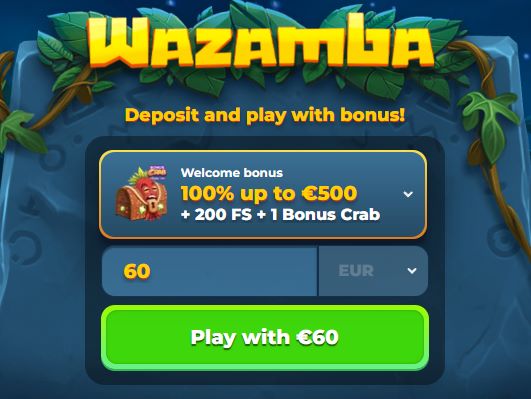 Wazamba casino no deposit bonus